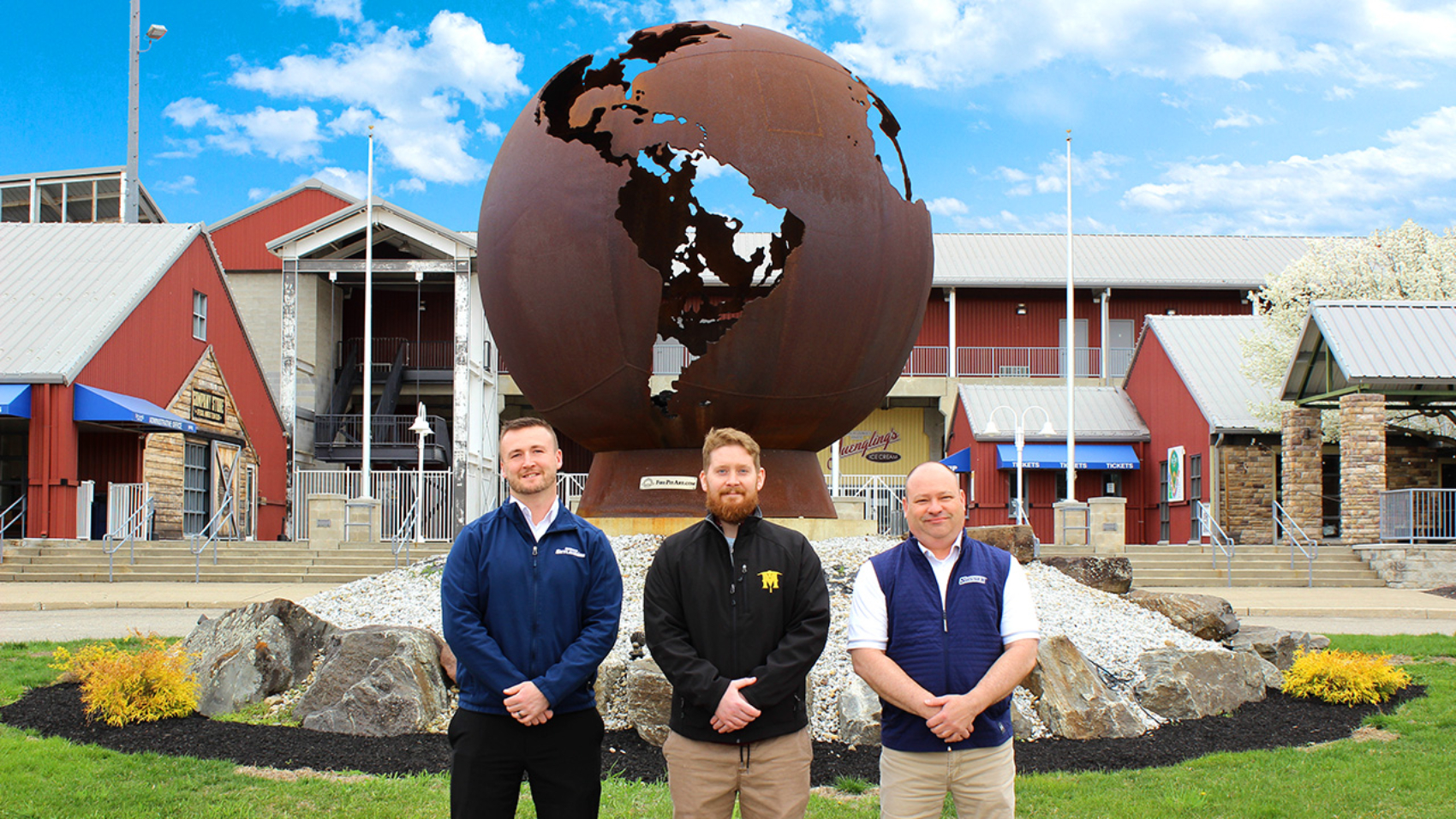 SCCC_President_Cory_Homer2C_GM_Vincent_Sangemino2C_SCCC_AD_Todd_Poltersdorf