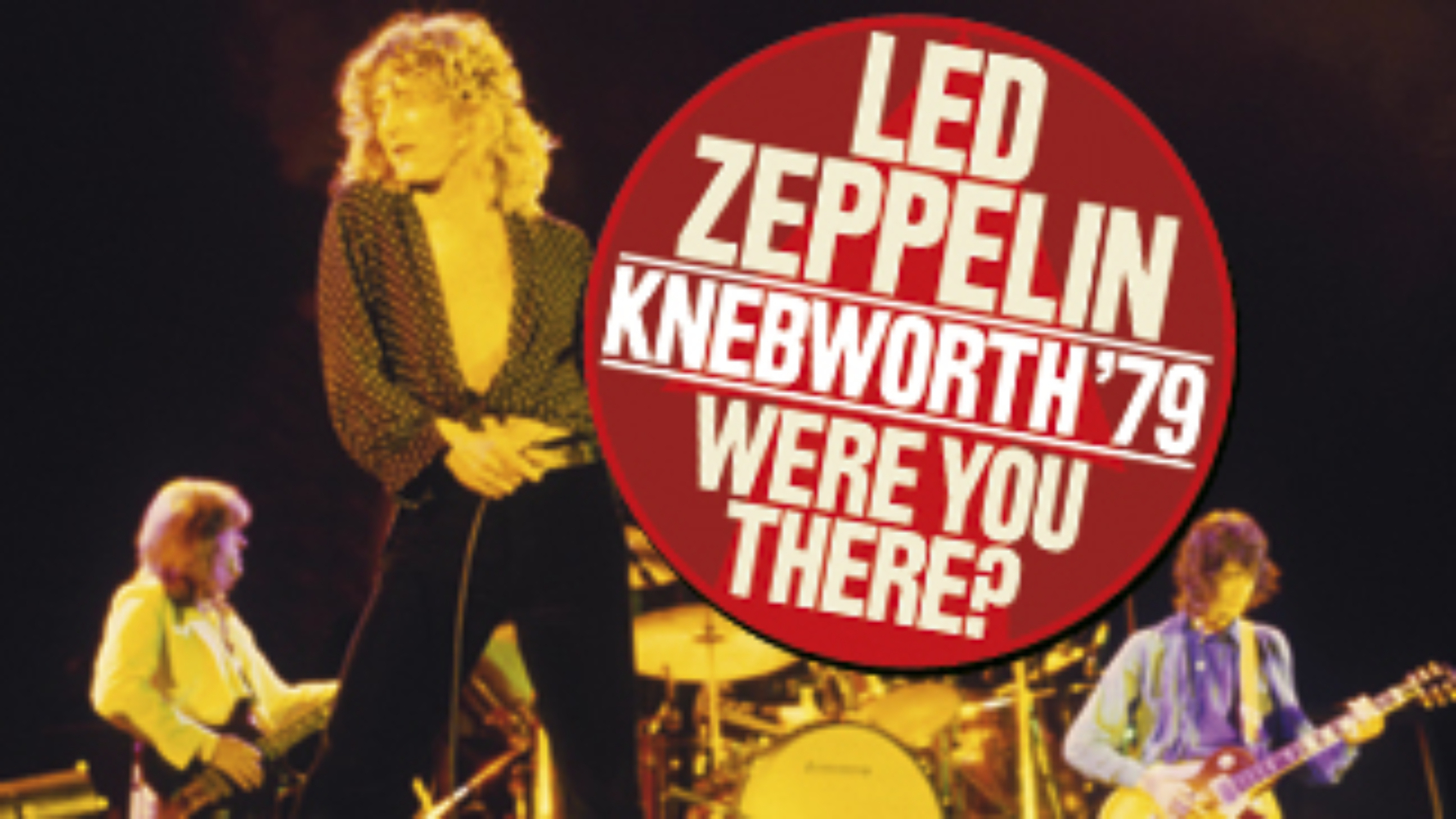 LED ZEPPELIN AT THE KNEBWORTH MUSIC FESTIVAL, UK. AUGUST 1979. 

PIC: FRANK GRIFFIN/LFI