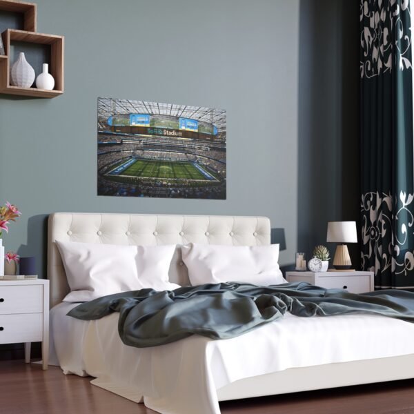 Los Angeles Rams SoFi Stadium Indoor and Outdoor Silk Posters - Image 2