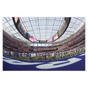 Los Angeles Rams SoFi Stadium Indoor and Outdoor Silk Posters
