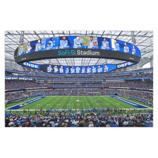 Los Angeles Rams SoFi Stadium Indoor and Outdoor Silk Posters