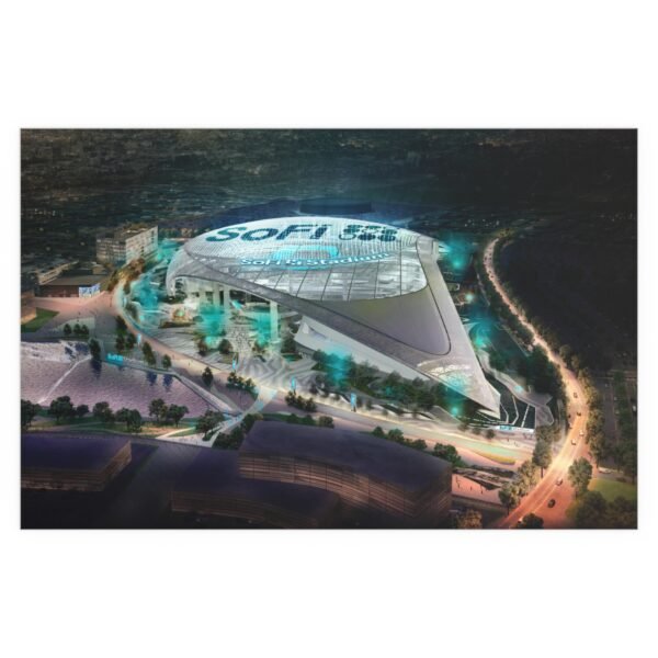 Los Angeles Rams SoFi Stadium Indoor and Outdoor Silk Posters