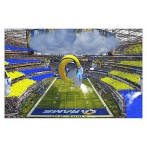 Los Angeles Rams SoFi Stadium Indoor and Outdoor Silk Posters