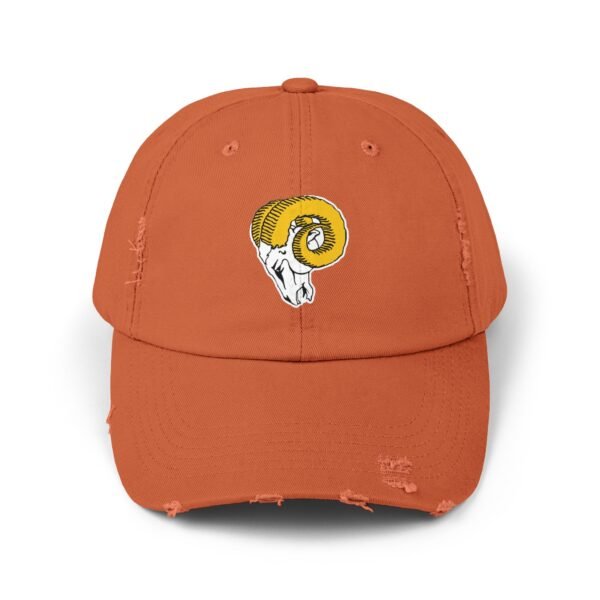 Los Angeles Rams Vintage Unisex Distressed Cap - Image 9