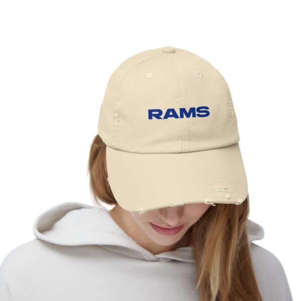 Los Angeles Rams Unisex Distressed Cap - Image 4