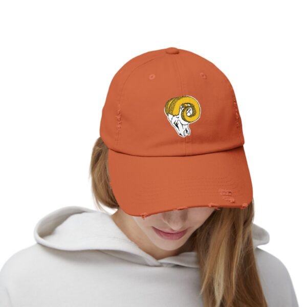 Los Angeles Rams Vintage Unisex Distressed Cap - Image 12