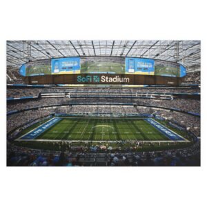 Los Angeles Rams SoFi Stadium Indoor and Outdoor Silk Posters