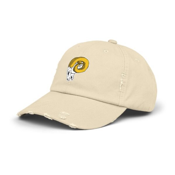 Los Angeles Rams Vintage Unisex Distressed Cap - Image 6