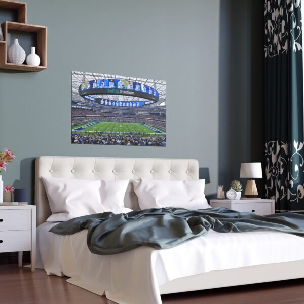 Los Angeles Rams SoFi Stadium Indoor and Outdoor Silk Posters - Image 2