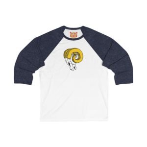Los Angeles Rams Vintage Unisex 34 Sleeve Baseball Tee