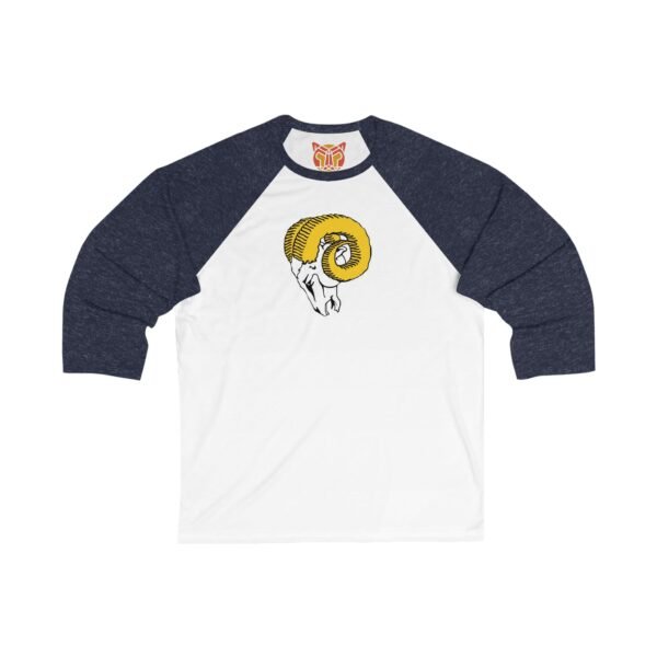 Los Angeles Rams Vintage Unisex 34 Sleeve Baseball Tee