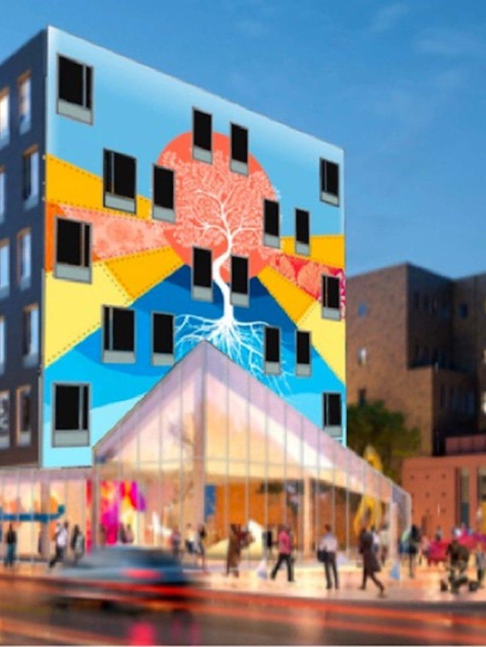 Corner-of-Washington-and-Central-with-Murals