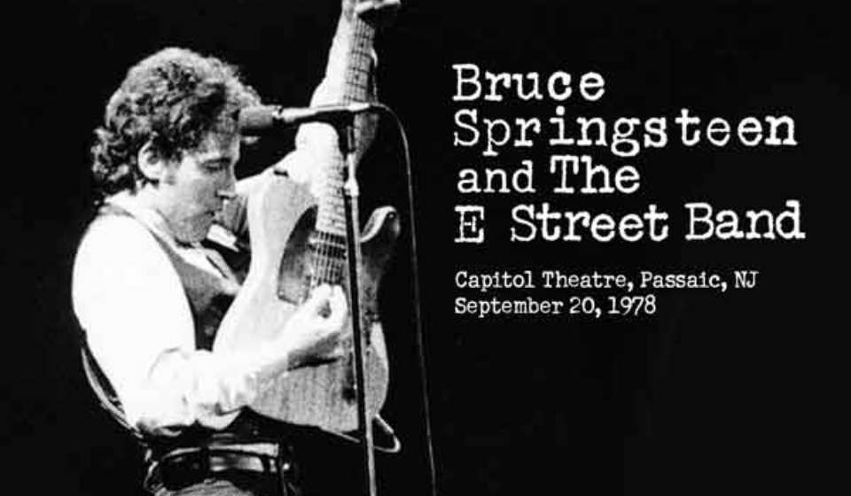 Bruce Springsteen and The E Street band 1978 09 20 Passaic